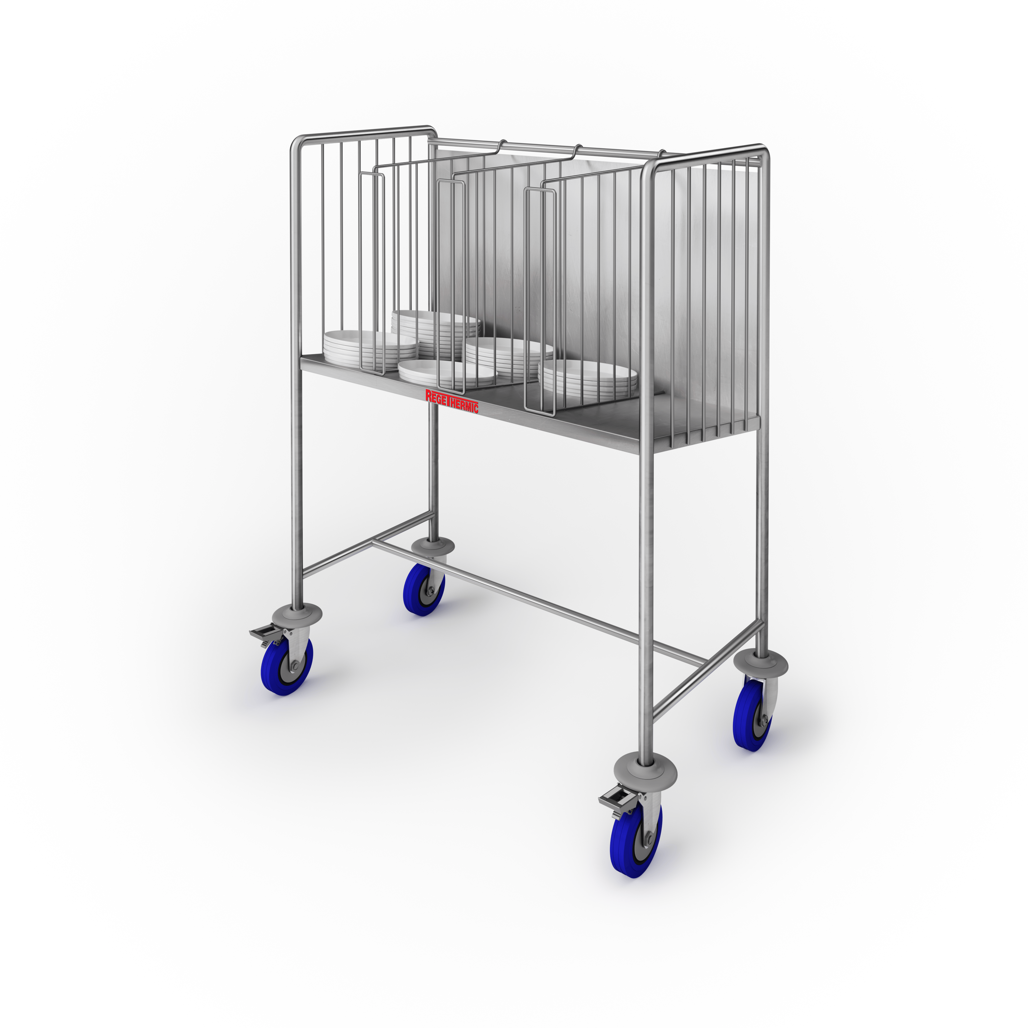 Chariot à vaisselle / Dômes