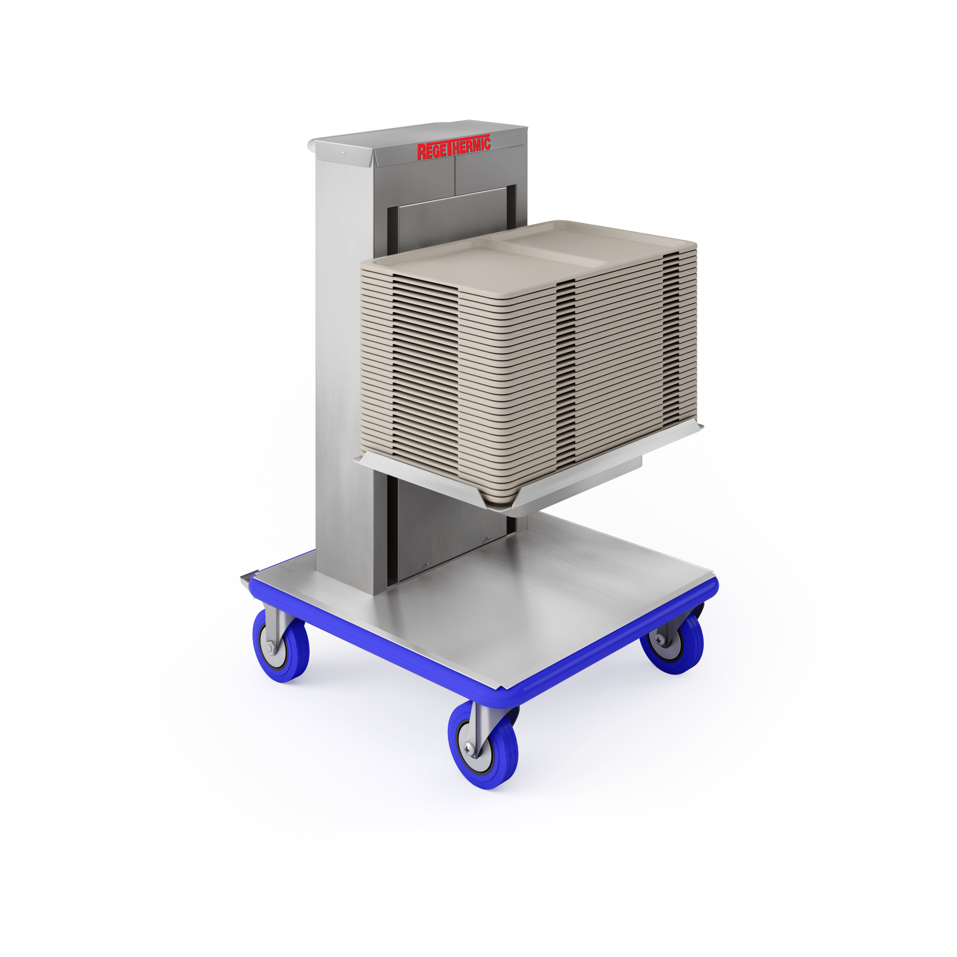 Distributeur mobile de plateaux